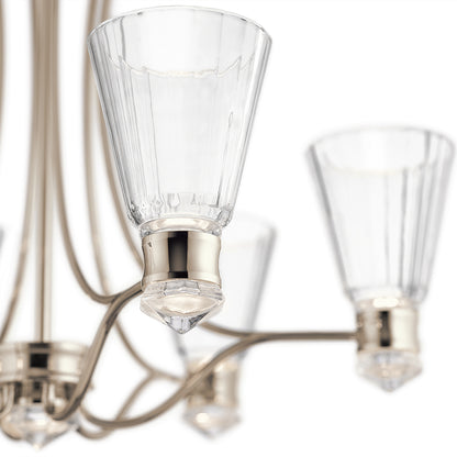 Quintiesse Kayva 6-Arm Chandelier