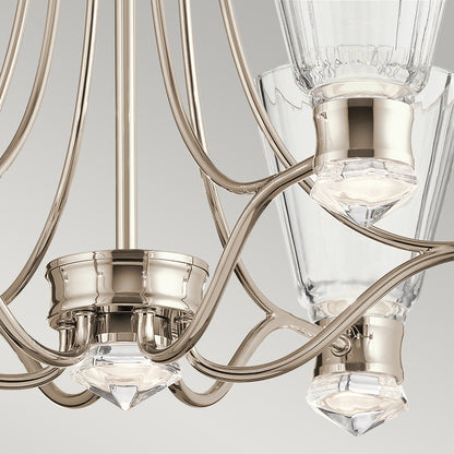 Quintiesse Kayva 6-Arm Chandelier