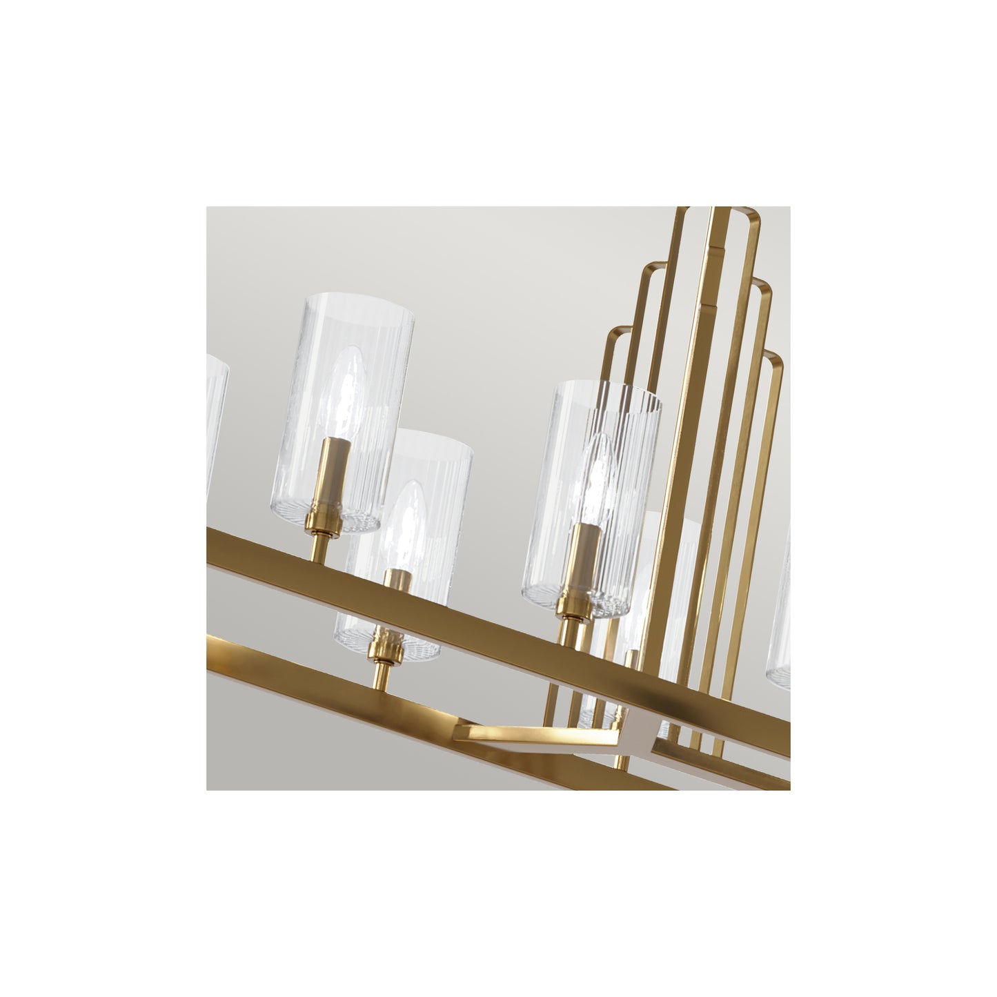 Kimrose 10-Light Linear Chandelier Pendant