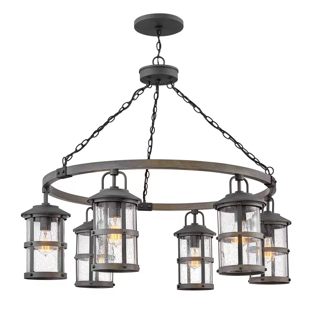 Lakehouse 6-Light Outdoor Chandelier