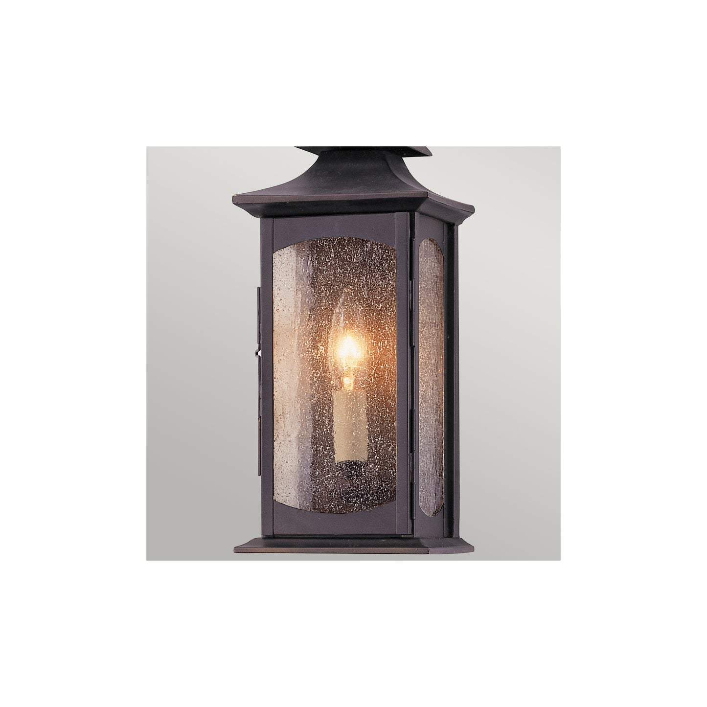 Market Square 1-Light Wall Light in Oil Rubbed Bronze