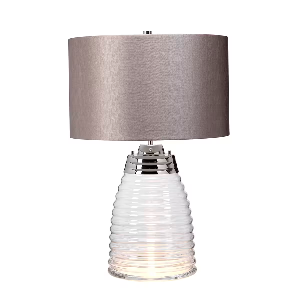 Milne Table Lamp in Polished Nickel