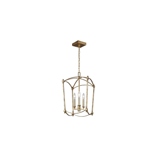 Thayer 3-Light Pendant in Antique Gild
