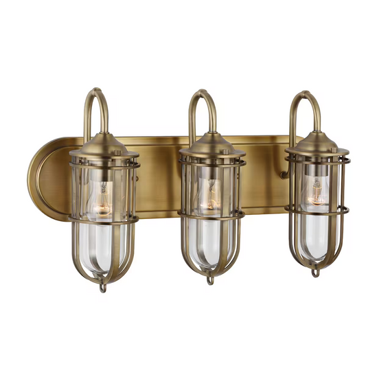 Urban Restoration 3-Light Wall Light
