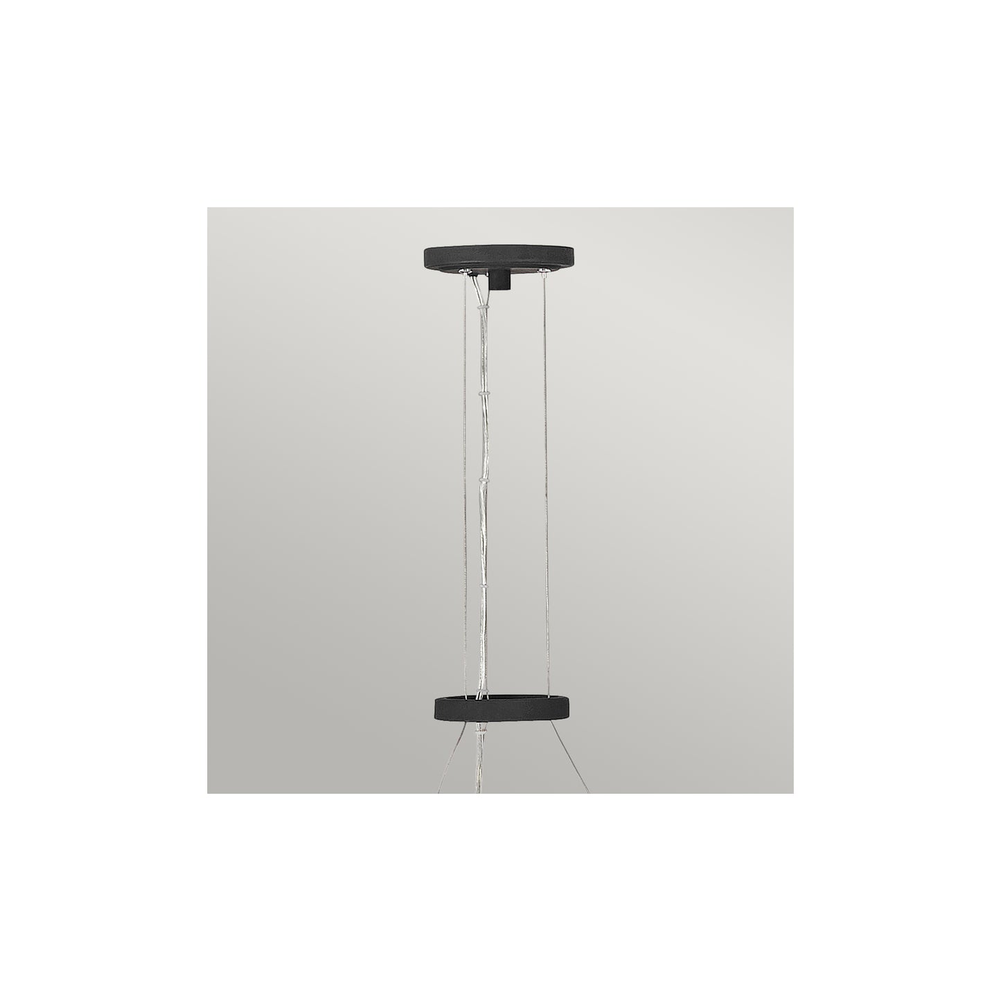Willow 6-Light Chandelier in Carbon Black with Deluxe Gold