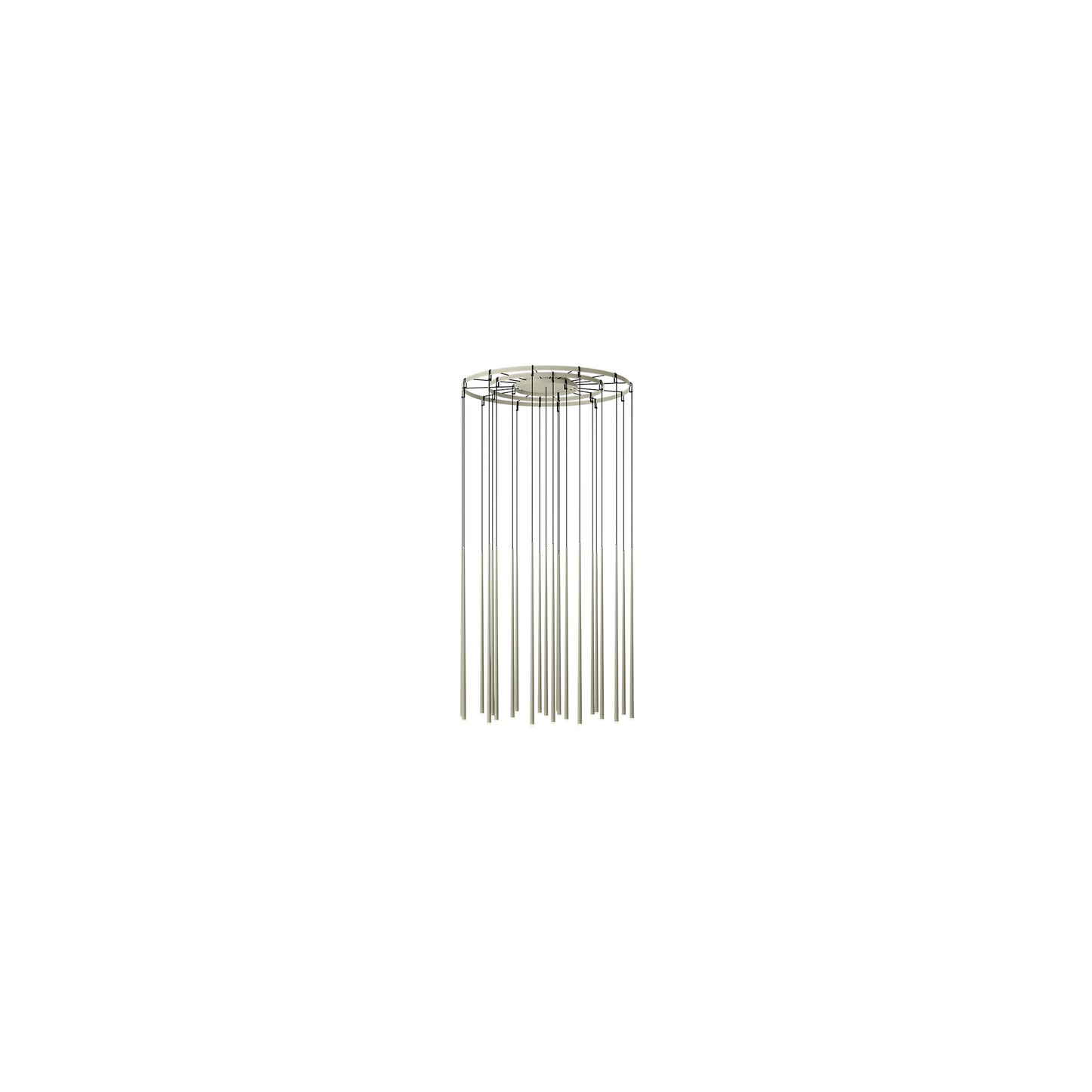 Slim 0940 22-Light Round LED Pendant