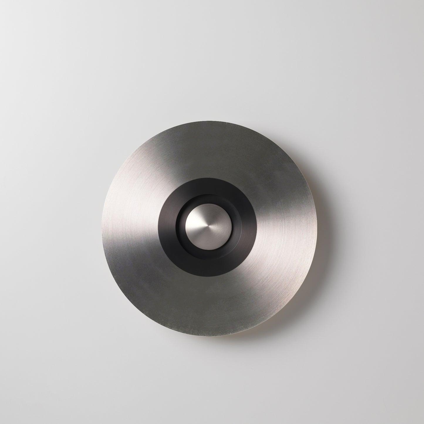 Earth Sober LED Wall Light with Disc Shaped Metal