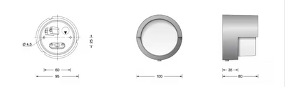 24036 Small LED Ceiling/Wall Light