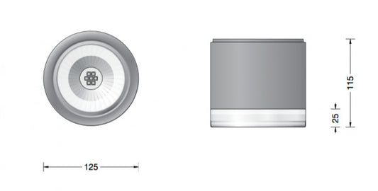 Bega Surface-Mounted Ceiling Light