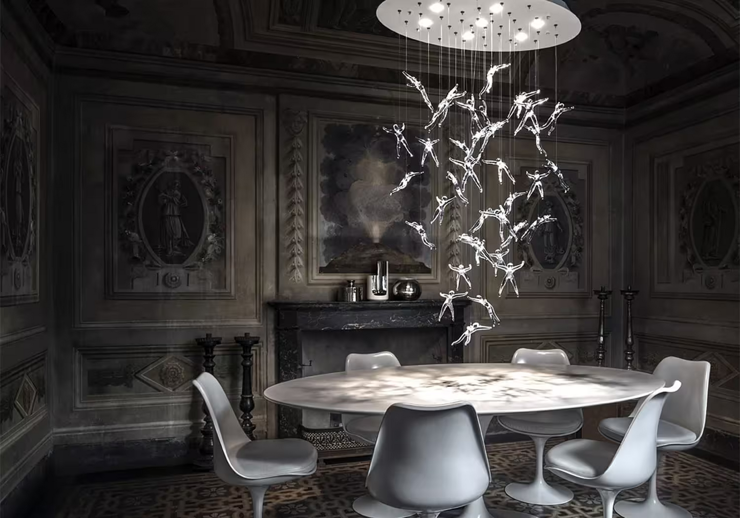 Angel Falls Multi LED Pendant