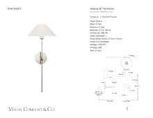 Visual Comfort Hackney Tail Sconce