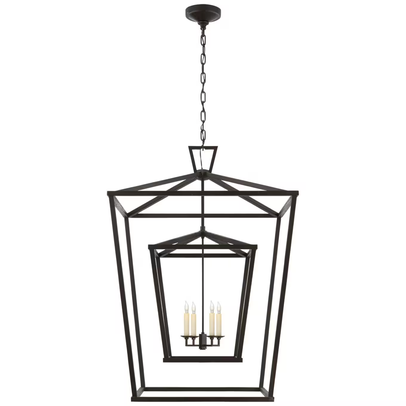 Darlana Extra Large Double Cage Lantern