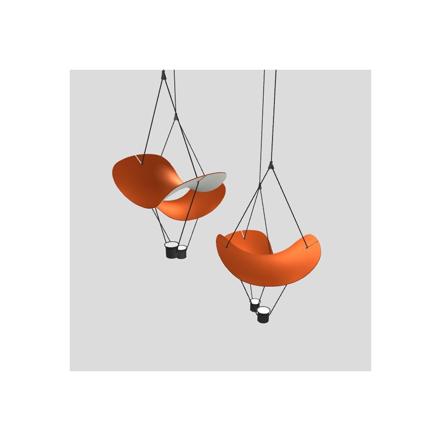 Vollee C4 G 4-Light LED Bar Pendant