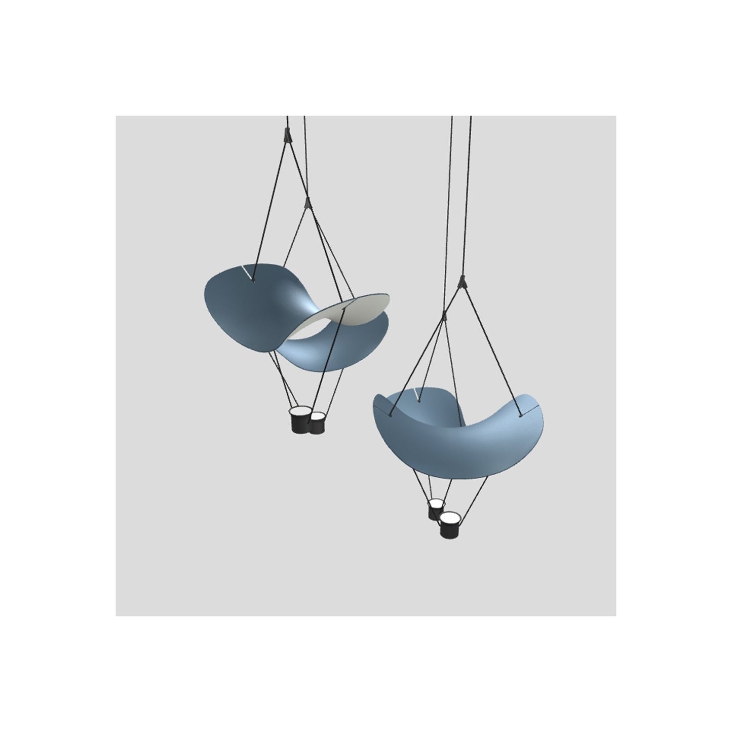Vollee C4 G 4-Light LED Bar Pendant