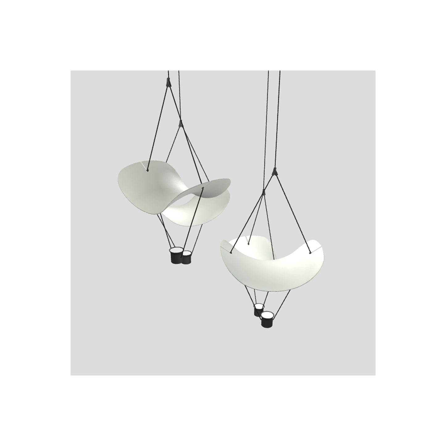 Vollee C4 G 4-Light LED Bar Pendant