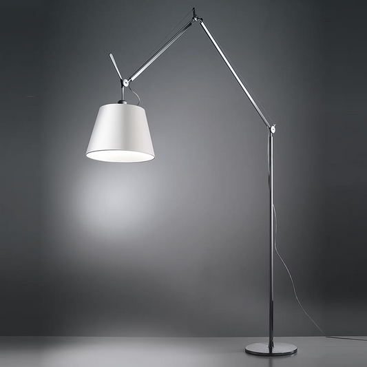 Tolomeo Mega Floor Lamp in Polished Aluminium (Body Only)