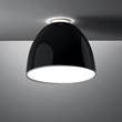 Artemide Nur Gloss Mini Halo Ceiling light in Black