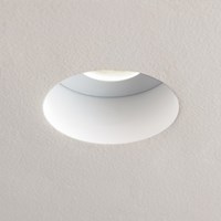 Trimless Round Fire Rated White LED Recessed Downlight