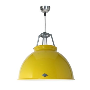 Titan Size 3 Factories & industrial Pendant with Contrasting Coloured Interior