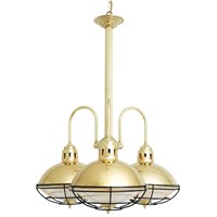 Marlow Cage Lamp Industrial Chandelier