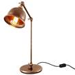 Mullan Lighting Dale Industrial Table Lamp in Antique Brass