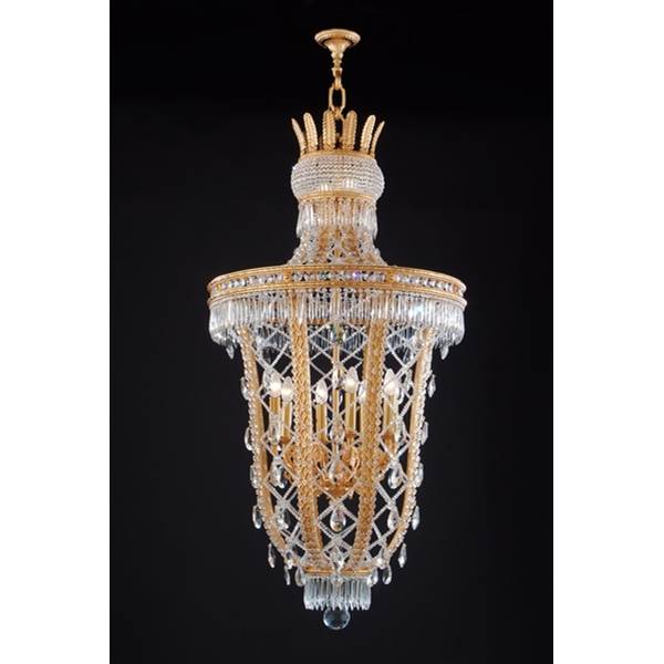 Mariner Royal Heritage Ceiling Lantern Pendant with Crystal Lead