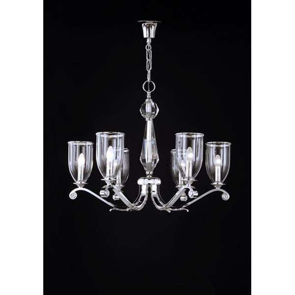 Mariner Gallery Crystal Glass Pendent with Glass Shade