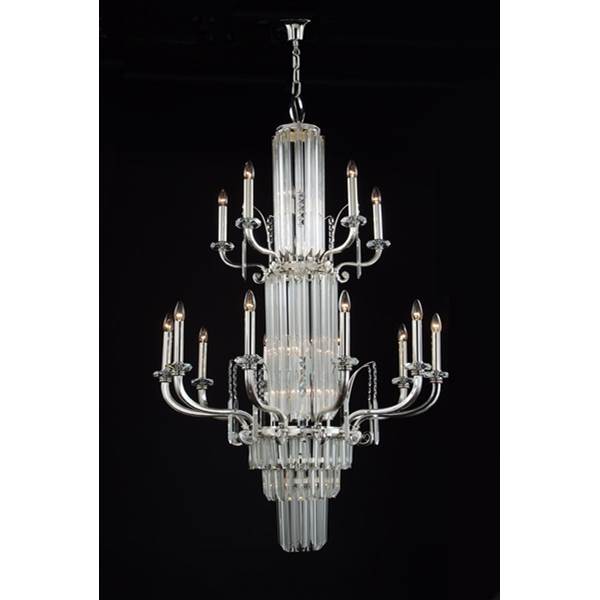 Mariner Gallery 25-Light Chandelier with Crystal Glass
