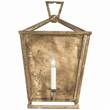 Visual Comfort Darlana Wall Lantern in Gilded Iron