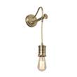 Elstead Douille Single Wall Light  in Aged Brass