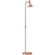 Nordlux Float Floor Lamp with Exclusive FSC Certified Oiled Walnut Top in Copper