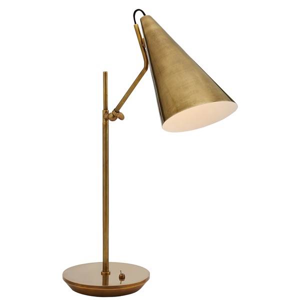 Visual Comfort Clemente Antique Brass Table Lamp