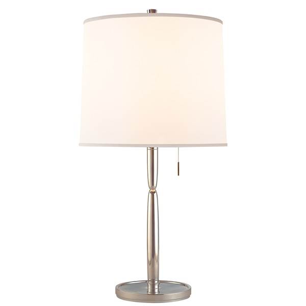 Visual Comfort Barbara Barry Figure Table Lamp with Silk Shade