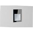 Astro Borgo 90 Large 3000K LED Wall Recessed in Polished Stainless Steel 