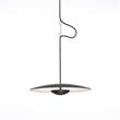 Marset Ginger 30 RSC Small LED Pendant with Recessed Canopy in Wenge Dimmable