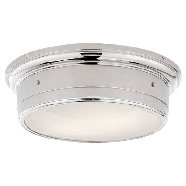 Visual Comfort Siena Large Flush Mount with White Glass