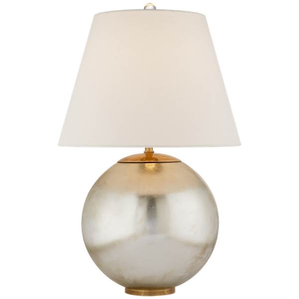 Visual Comfort Morton Table Lamp with Linen Shade