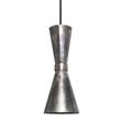 Mullan Lighting Amias Conical Pendant Brass in Antique Silver