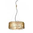 Terzani Glamour LED Pendant in Gold Plated