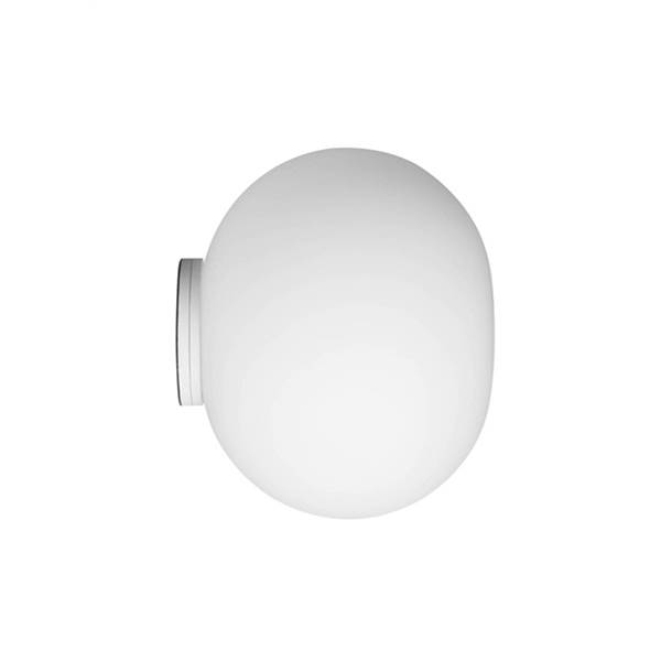 Flos Glo-Ball Zero Wall or Ceiling Light with Glass Diffused