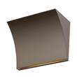 Flos Pochette Up & Down Decorative Wall Light with Die-cast Zamak Alloy Structure in Bronze