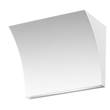 Flos Pochette Up & Down Decorative Wall Light with Die-cast Zamak Alloy Structure in White