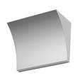 Flos Pochette Downward Decorative Wall Light with Die-cast Zamak Alloy Structure in Grey
