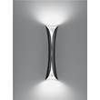 Artemide Cadmo Up & Down Decorative LED Wall Washer in Black/White