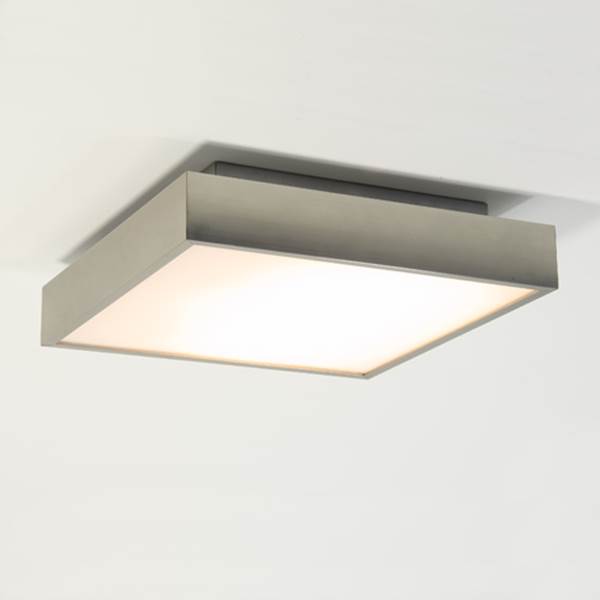 Astro Taketa Square ceiling light with white glass diffuser