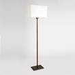 Astro Park Lane Modern Floor Lamp with Square Base in Bronze
