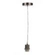Dar One-Light E27 Clear Cable in Antique Chrome
