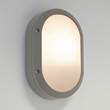 Astro Arta Oval Wall Light in Painted silver
