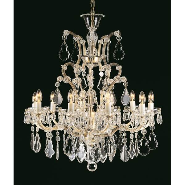 Impex MISTO Chandelier Crystal 18+1 M.Theresa